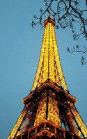 Paris Tour Eiffel by night