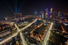 Singapore by night