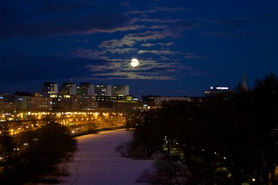Stockholm by night