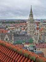 Aerial view of Munich